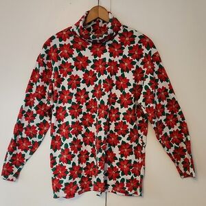Vintage "Ugly" Christmas Turtleneck (L)